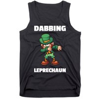 Dabbing Leprechaun Tank Top