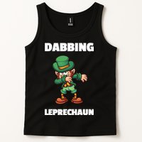 Dabbing Leprechaun Tank Top