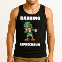 Dabbing Leprechaun Tank Top
