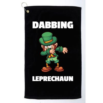 Dabbing Leprechaun Golf Towel