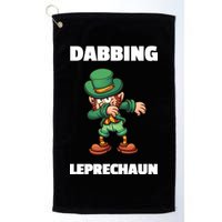 Dabbing Leprechaun Golf Towel