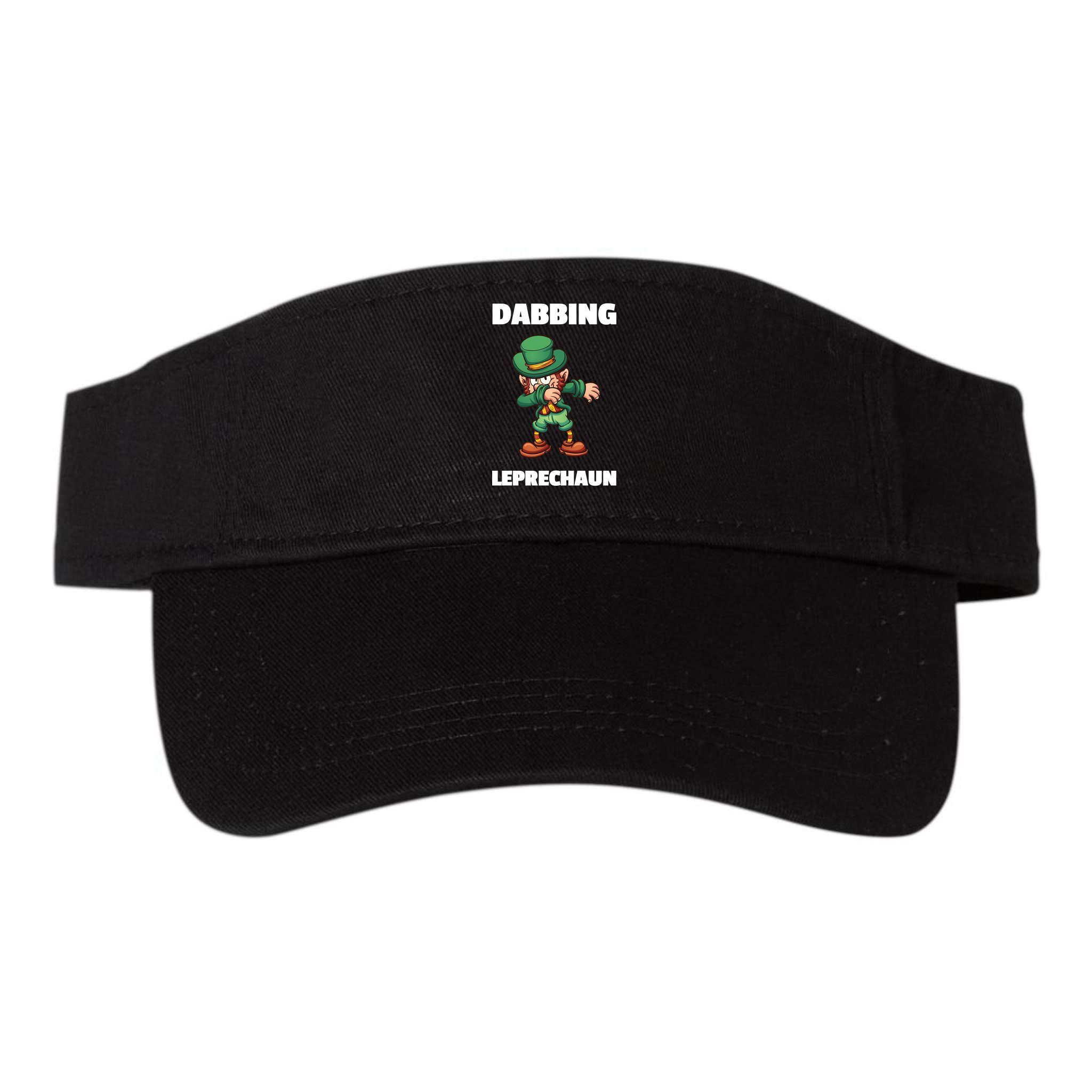 Dabbing Leprechaun Visor