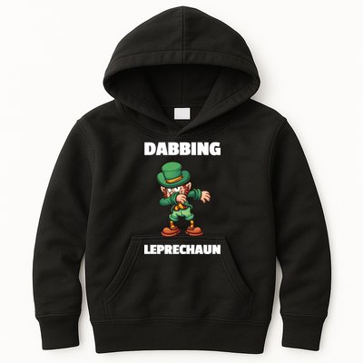 Dabbing Leprechaun Kids Hoodie