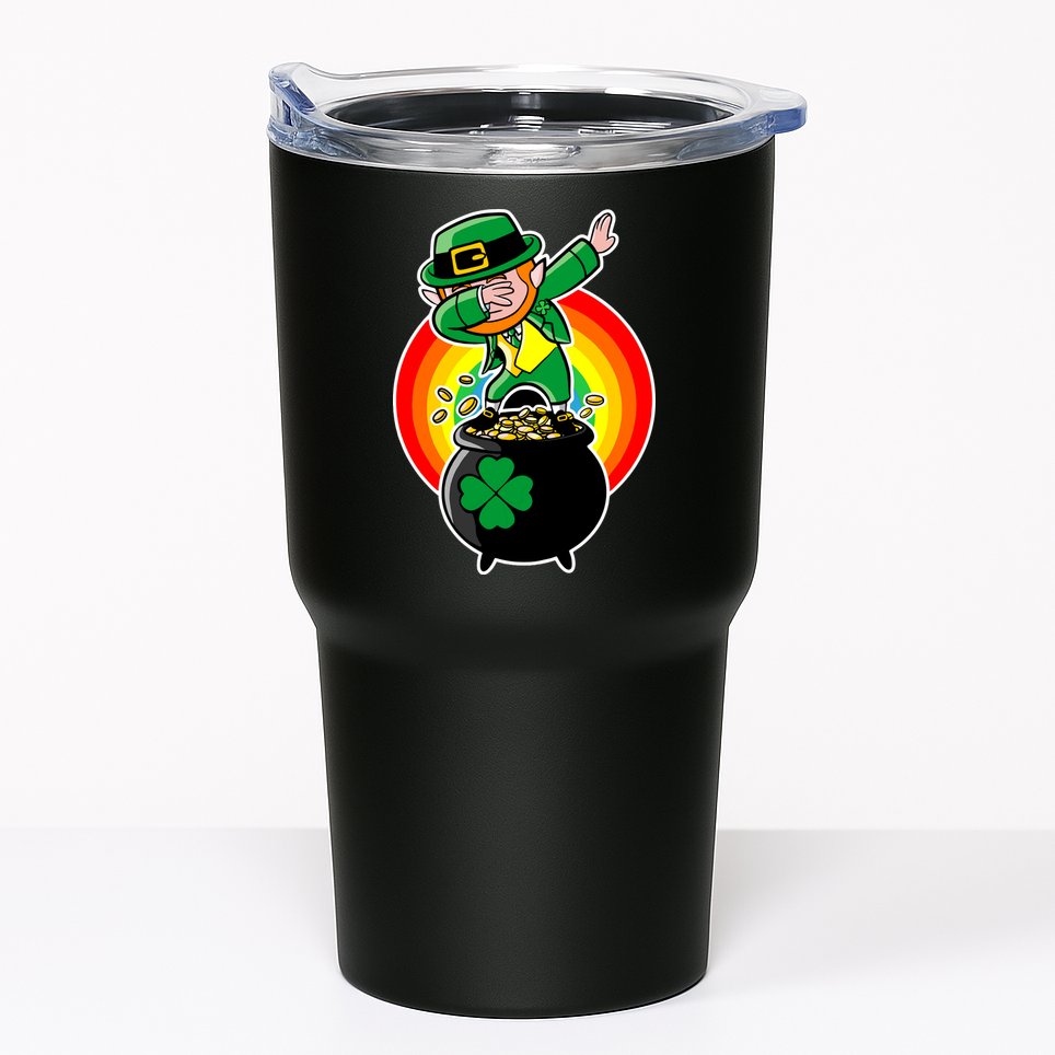 Dabbing Leprechaun Funny Irish Dab St. Patrick's Day Tumbler