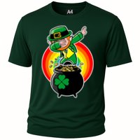 Dabbing Leprechaun Funny Irish Dab St. Patrick's Day Performance Shirt