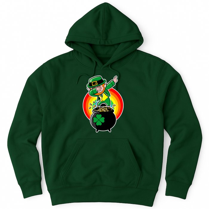 Dabbing Leprechaun Funny Irish Dab St. Patrick's Day Hoodie