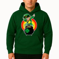 Dabbing Leprechaun Funny Irish Dab St. Patrick's Day Hoodie