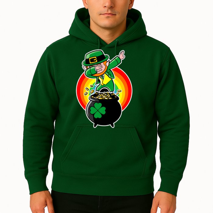 Dabbing Leprechaun Funny Irish Dab St. Patrick's Day Hoodie