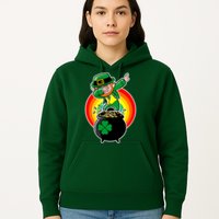 Dabbing Leprechaun Funny Irish Dab St. Patrick's Day Hoodie