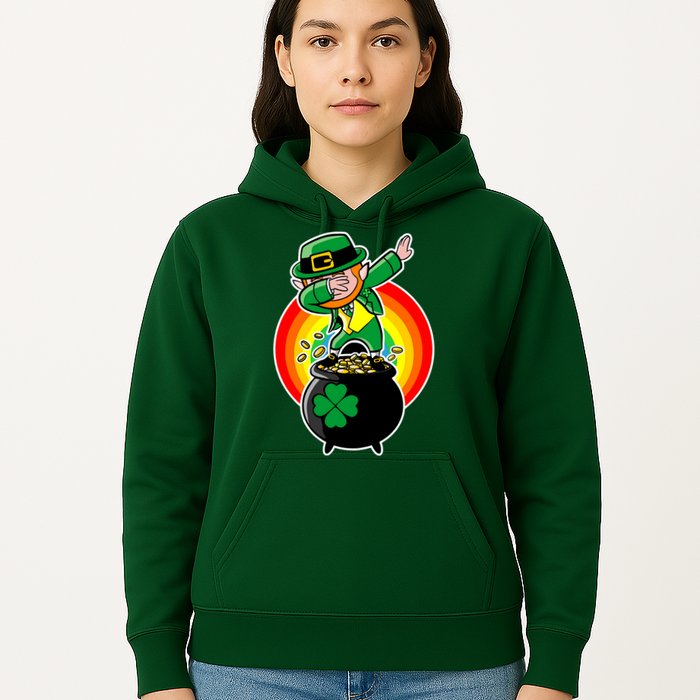 Dabbing Leprechaun Funny Irish Dab St. Patrick's Day Hoodie