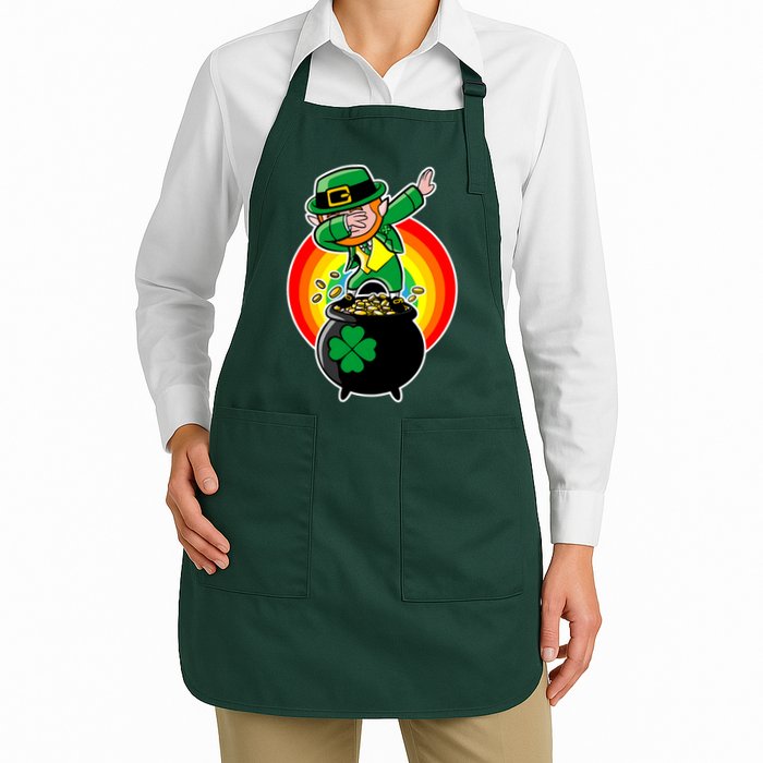 Dabbing Leprechaun Funny Irish Dab St. Patrick's Day Apron