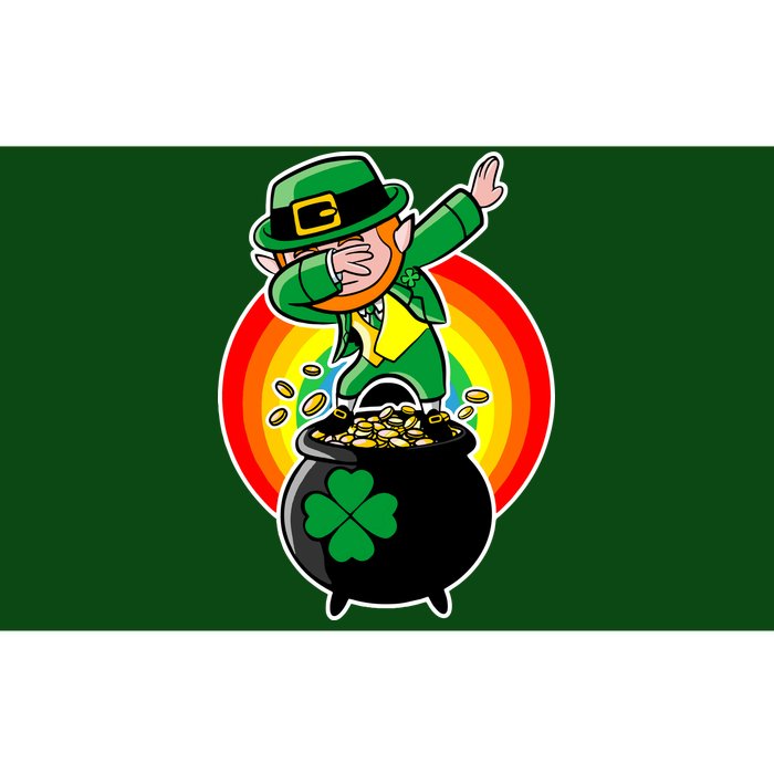 Dabbing Leprechaun Funny Irish Dab St. Patrick's Day Bumper Sticker