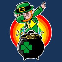 Dabbing Leprechaun Funny Irish Dab St. Patrick's Day Infant Baby Jersey Bodysuit