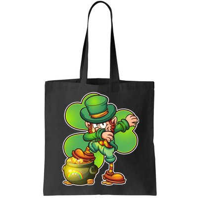 Dabbing Leprechaun Pot Of Gold Bag