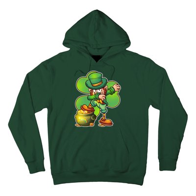 Dabbing Leprechaun Pot Of Gold Hoodie