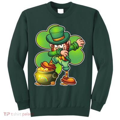 Dabbing Leprechaun Pot Of Gold Sweatshirt