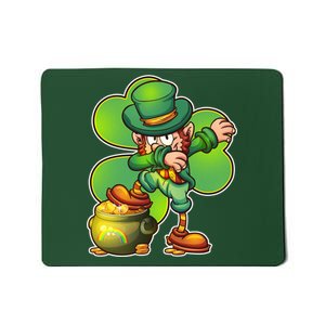 Dabbing Leprechaun Pot Of Gold Mousepad