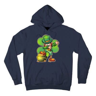 Dabbing Leprechaun Pot Of Gold Tall Hoodie