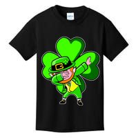 Dabbing Leprechaun St. Patrick's Day Clover Kids T-Shirt