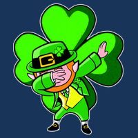 Dabbing Leprechaun St. Patrick's Day Clover Infant Baby Jersey Bodysuit