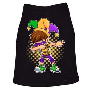 Dabbing Mardi Gras Jester Doggie Tank