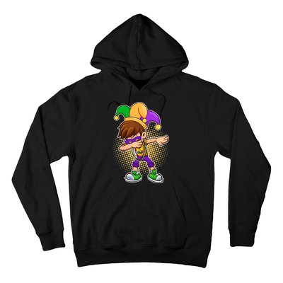 Dabbing Mardi Gras Jester Hoodie