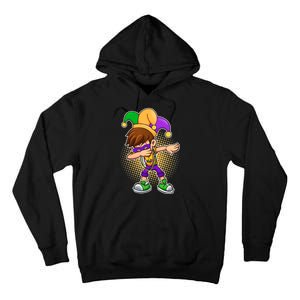 Dabbing Mardi Gras Jester Tall Hoodie