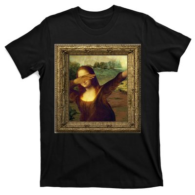 Dabbing Mona Lisa T-Shirt