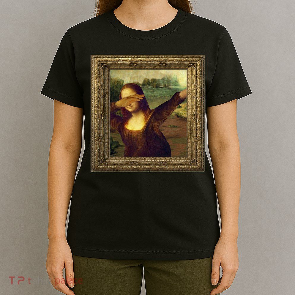 Dabbing Mona Lisa T-Shirt