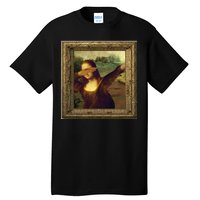 Dabbing Mona Lisa Tall T-Shirt