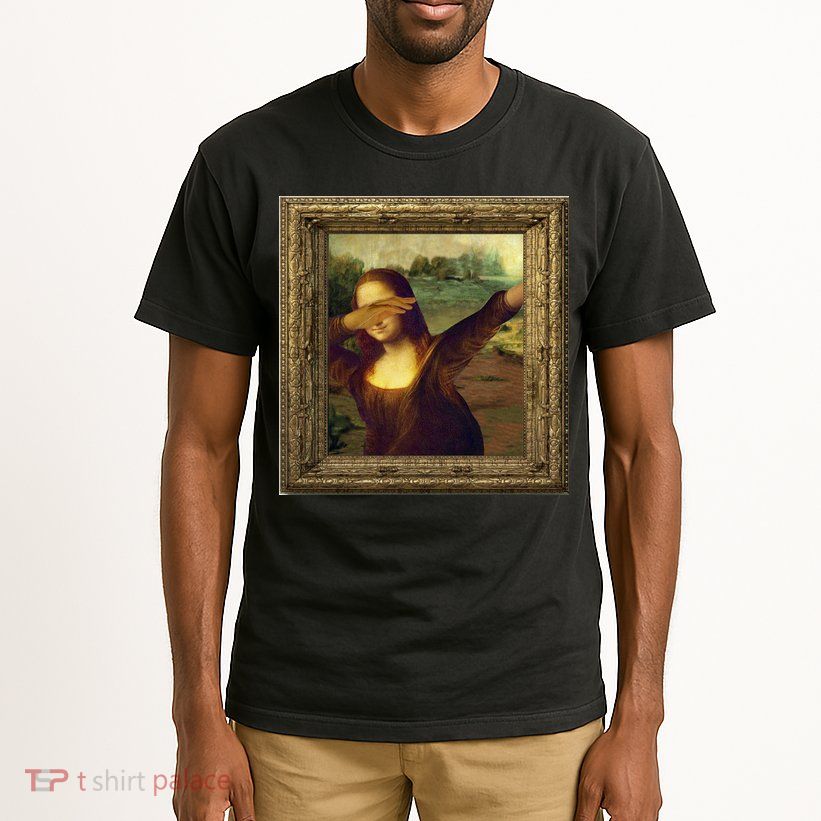 Dabbing Mona Lisa Tall T-Shirt