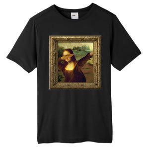 Dabbing Mona Lisa Tall Fusion ChromaSoft Performance T-Shirt