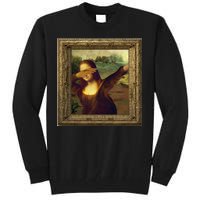 Dabbing Mona Lisa Tall Sweatshirt