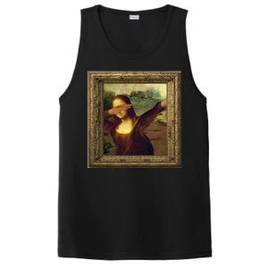 Dabbing Mona Lisa PosiCharge Competitor Tank