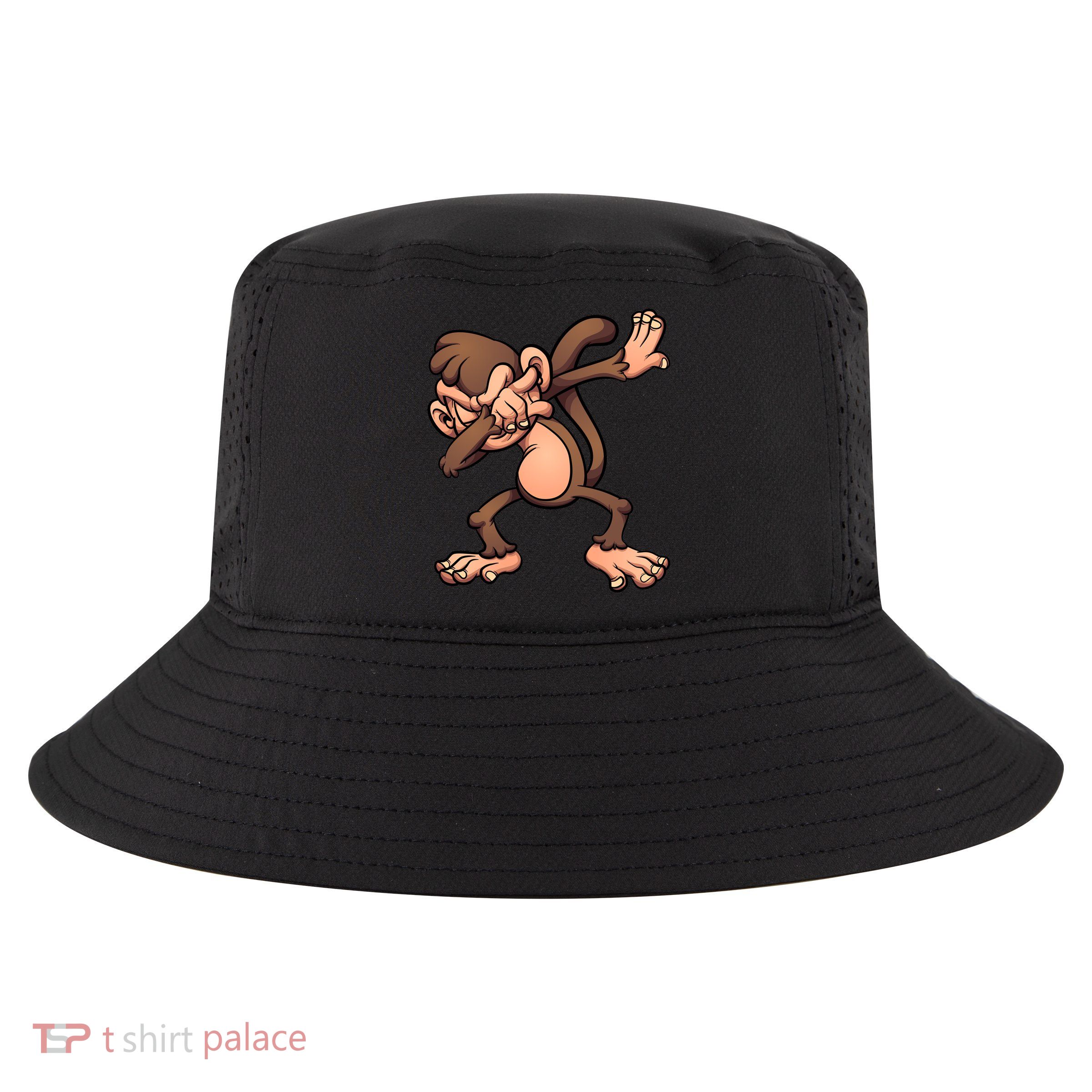 Dabbing Monkey Cool Comfort Performance Bucket Hat