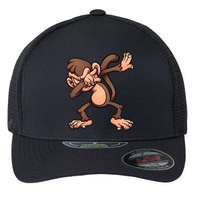 Dabbing Monkey Flexfit Unipanel Trucker Cap