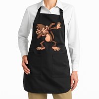 Dabbing Monkey Apron
