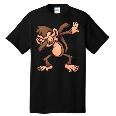 Dabbing Monkey Tall T-Shirt