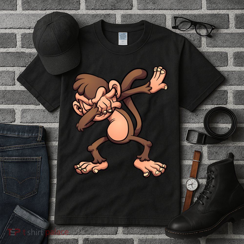 Dabbing Monkey Tall T-Shirt