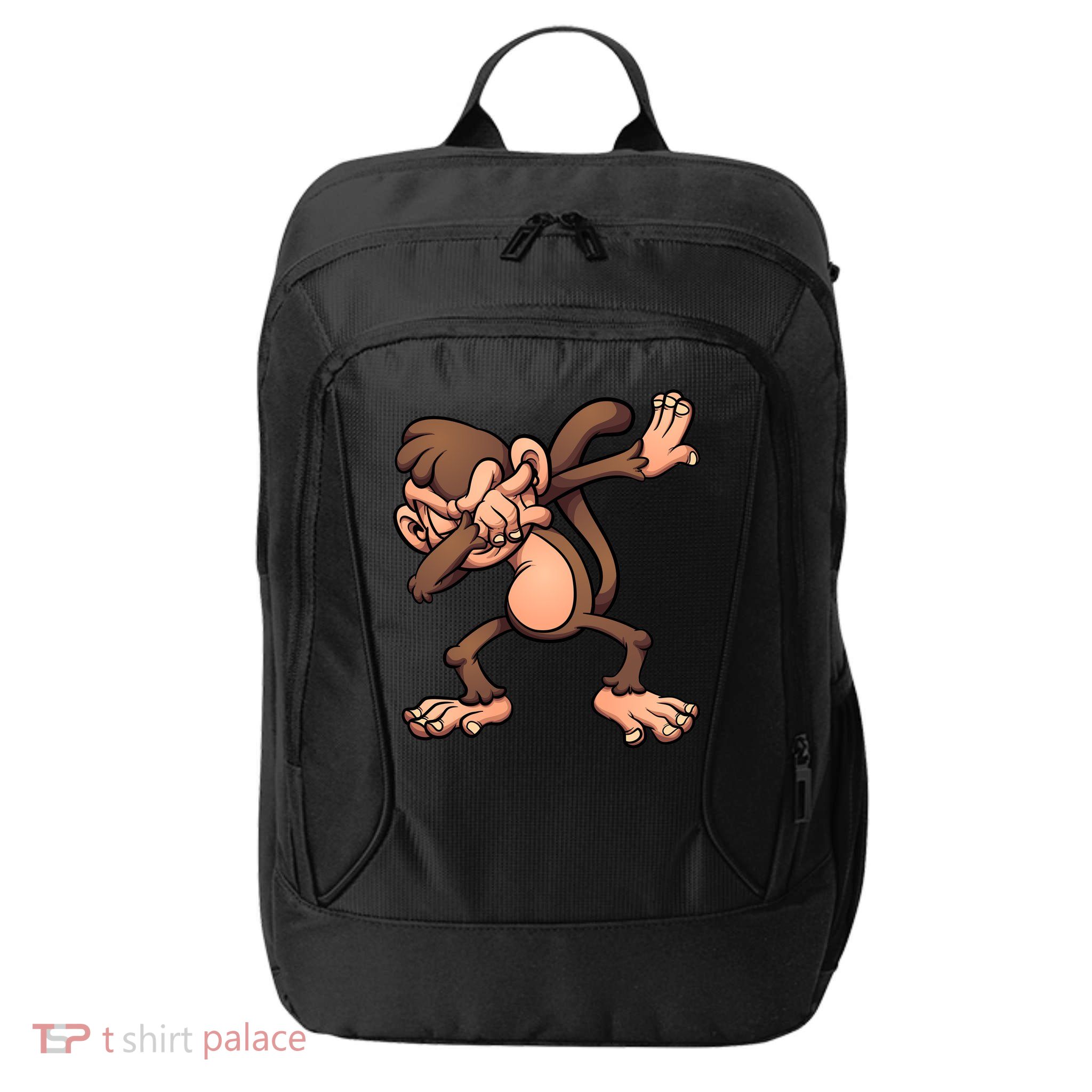 Dabbing Monkey City Backpack