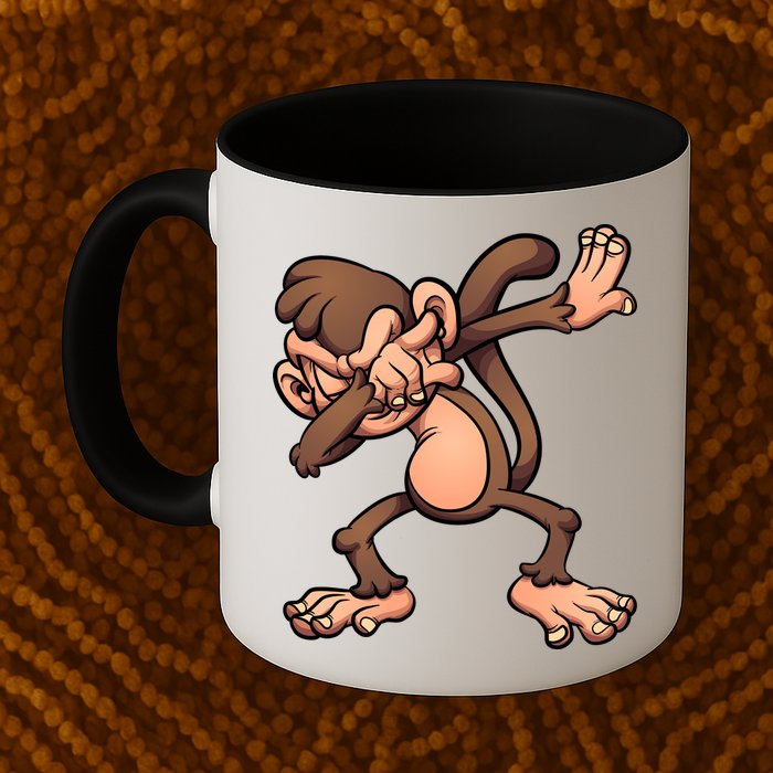Dabbing Monkey Mug