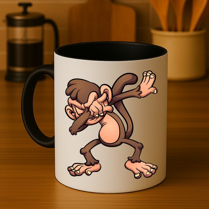 Dabbing Monkey Mug