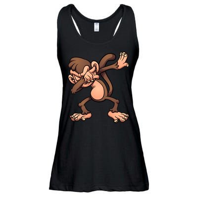 Dabbing Monkey Ladies Essential Flowy Tank