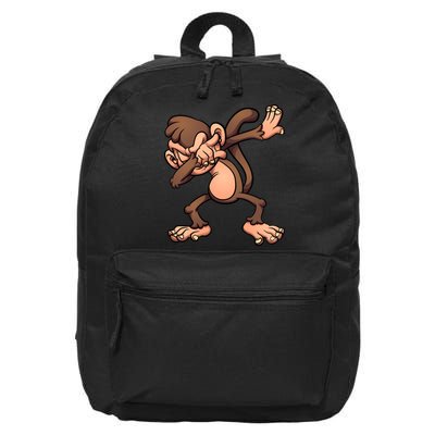 Dabbing Monkey 16 in Basic Backpack