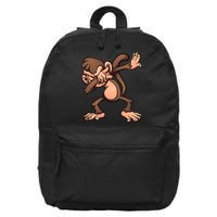 Dabbing Monkey 16 in Basic Backpack