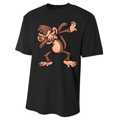 Dabbing Monkey Performance Sprint T-Shirt