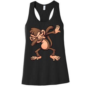 Dabbing Monkey Women's Racerback Tank