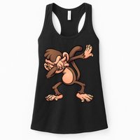 Dabbing Monkey Womens Tank Top
