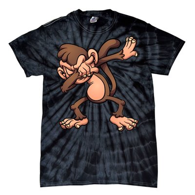 Dabbing Monkey Tie-Dye T-Shirt