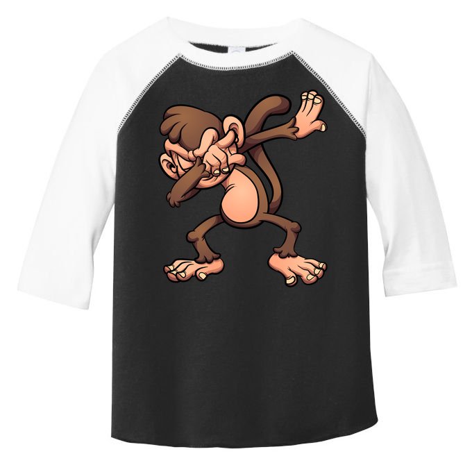 Dabbing Monkey Toddler Fine Jersey T-Shirt